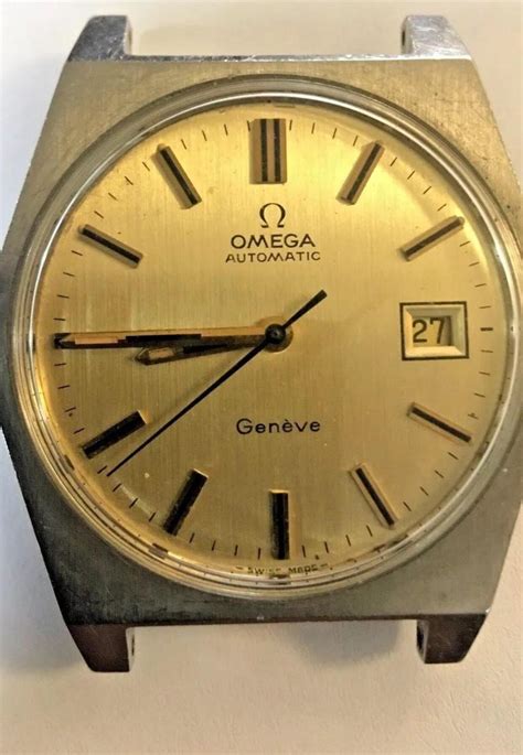 old omega watches 1970s geneve square history|vintage omega seamaster geneve automatic.